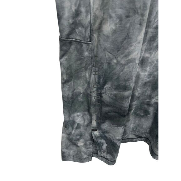 Lululemon Men T-shirt Crew Neck Tie Dye Gray Size L Tee Better Everyday L98-020 - Picture 4 of 8